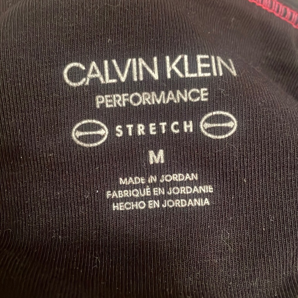 Calvin Klein black biker shorts